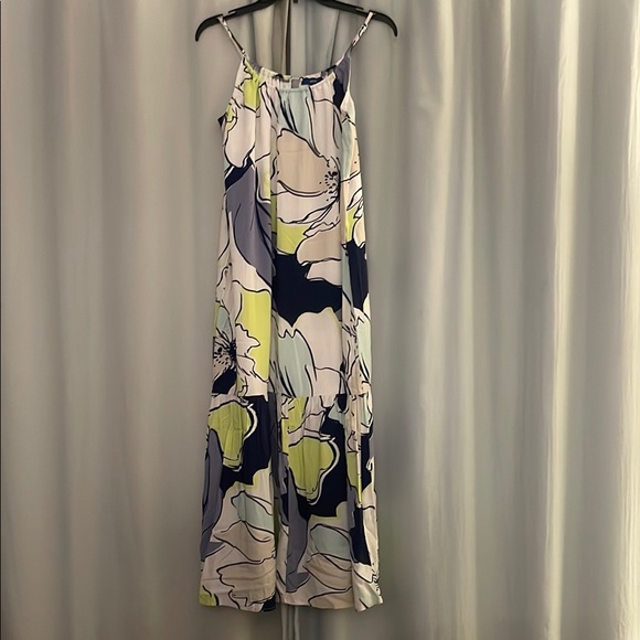 Apt. 9 Blue and Green Maxi Dress - Picture 1 of 8